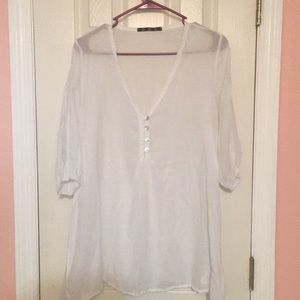 100% Cotton sheer shirt